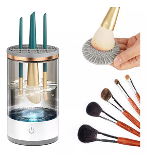 Limpiador De Brochas De Maquillaje Electico